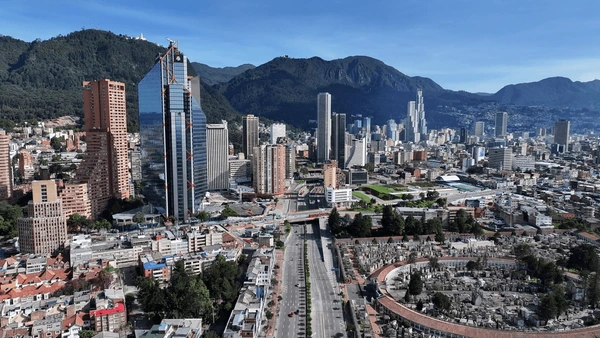 Bogota skyline