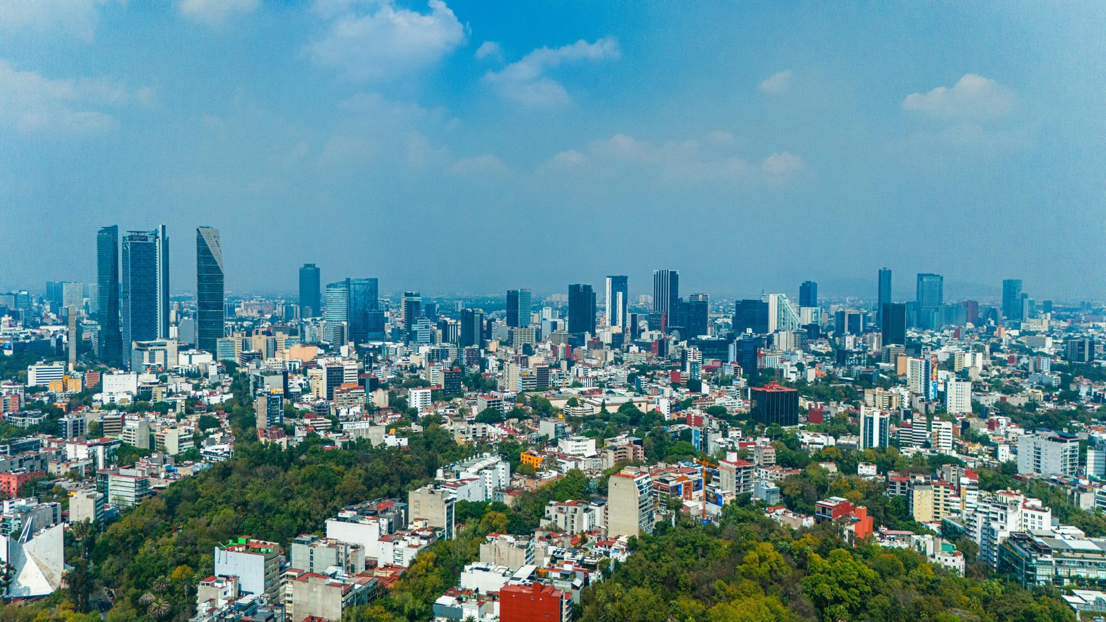Mexico City skyline