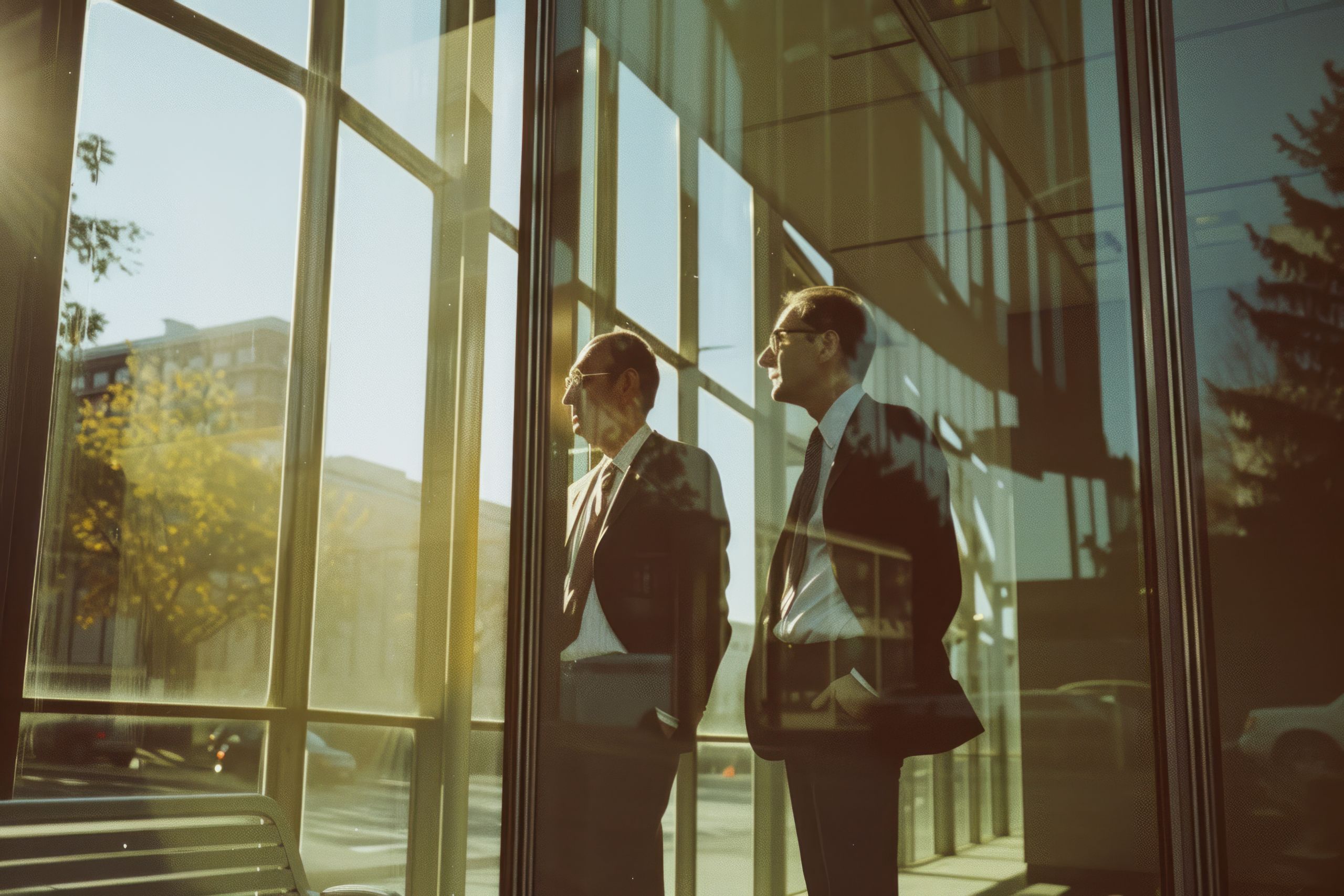 Close protection professionals on assignment